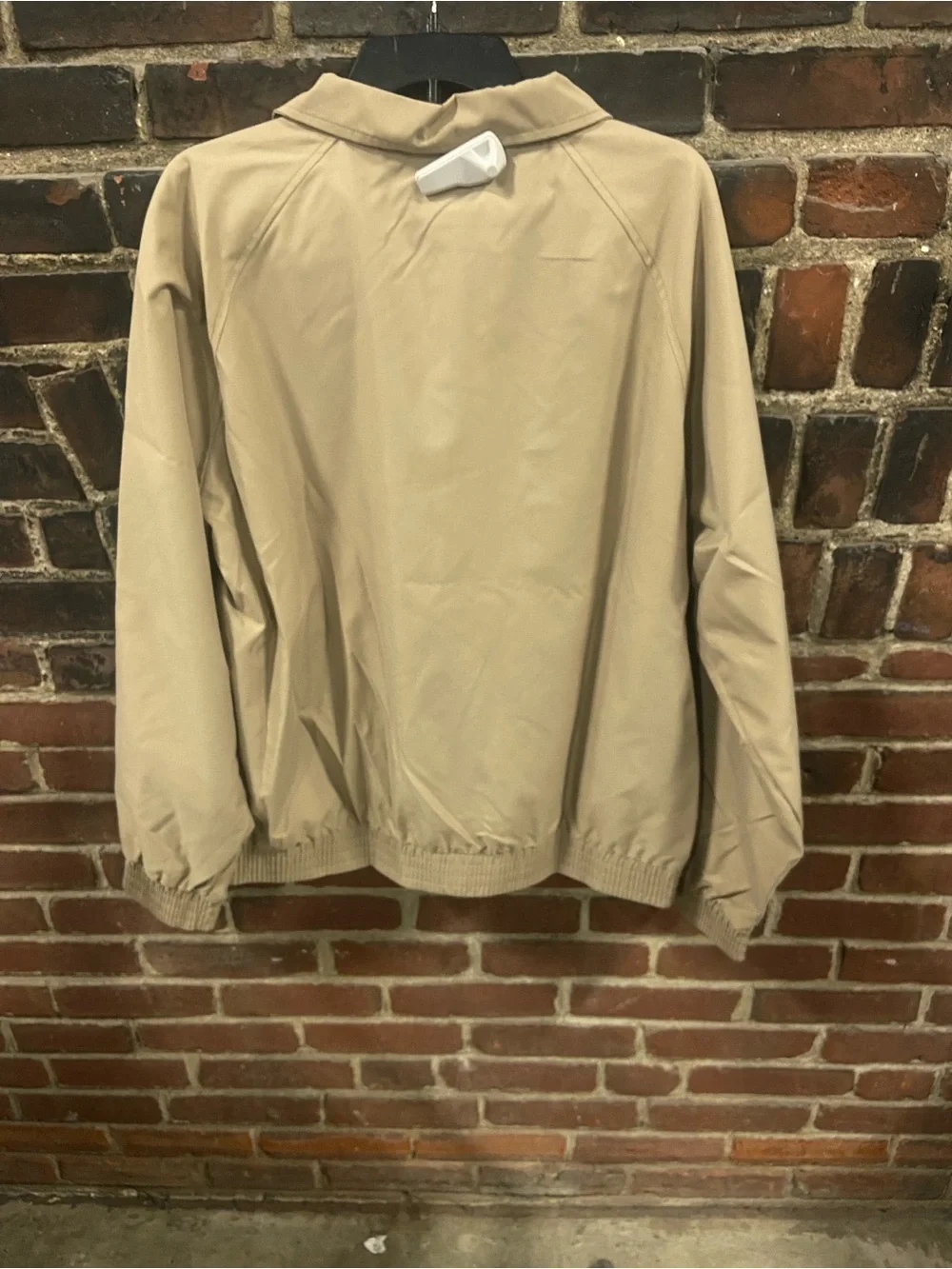 Pendleton Beige Zip Front Windbreaker Jacket size L